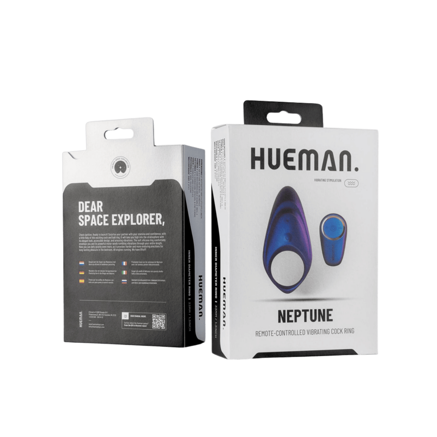 Packaging du cockring vibrant Neptune Hueman - Oh My God'Z