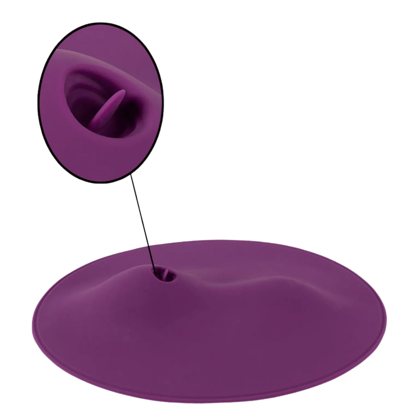 Coussin sexuel Vibepad 2 violet haut de gamme Oh My God'Z