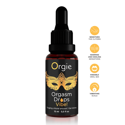 Gel d'excitation du Clitoris Orgasm Drops Vibe 15ml