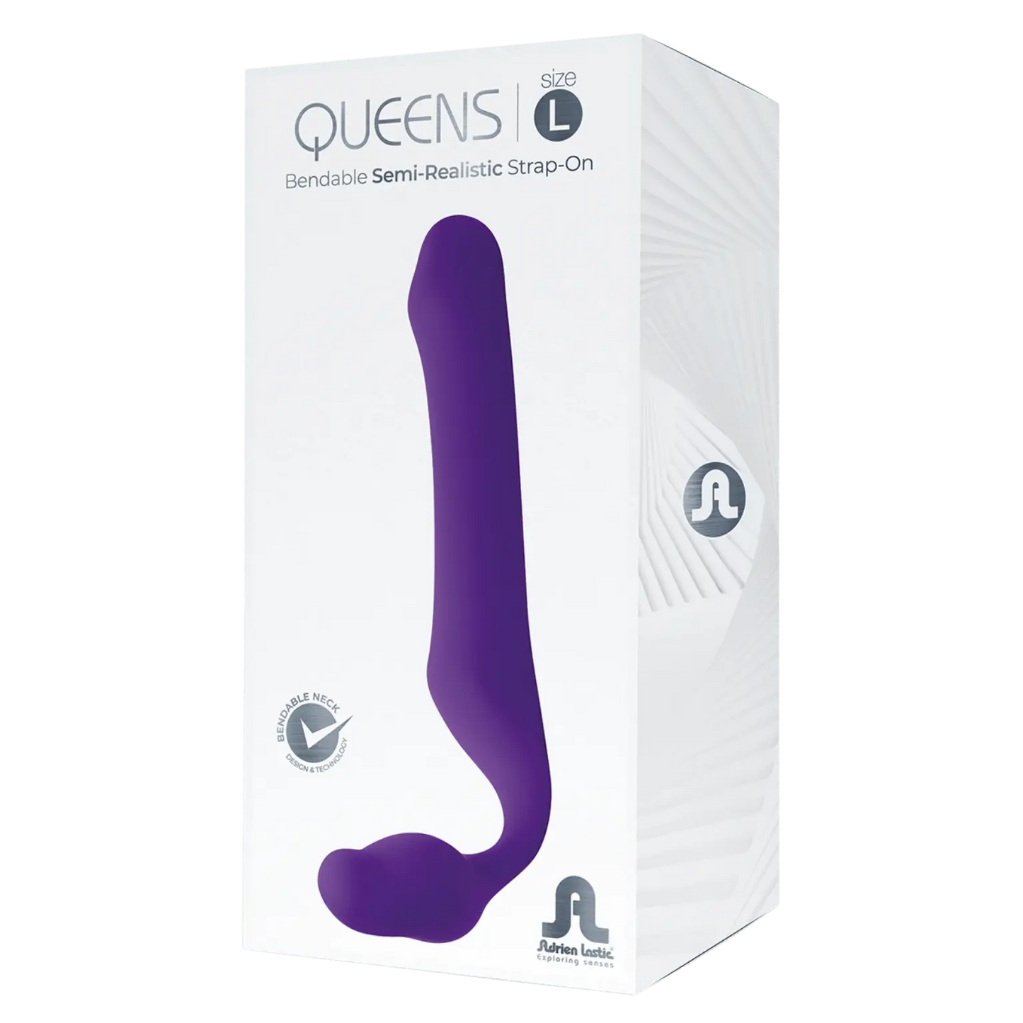 Gode Queens Adrien Lastic taille L, coffret élégant et design semi-réaliste – Oh My God’Z