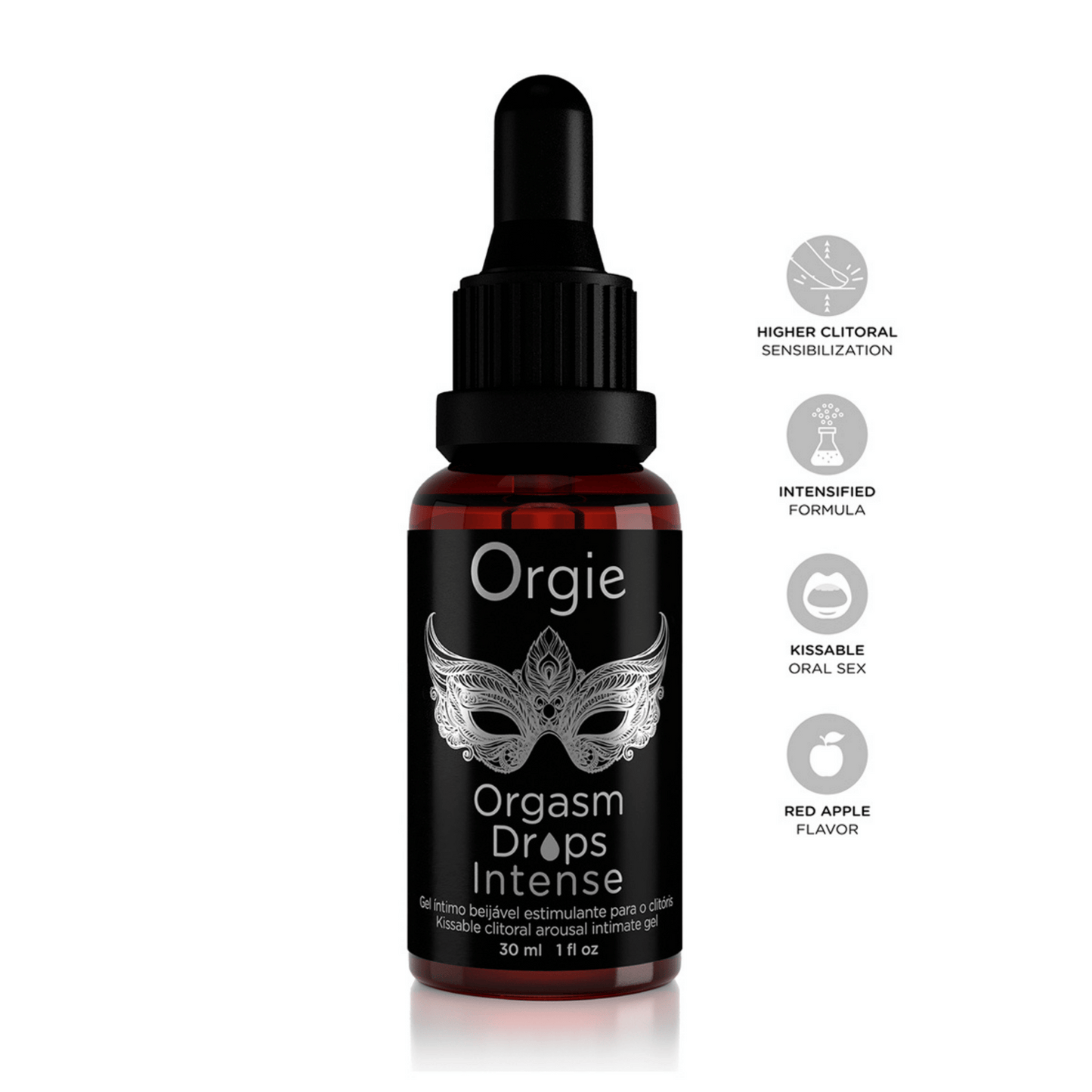 Gouttes d'excitation clitoridienne Orgasm Drops Intense