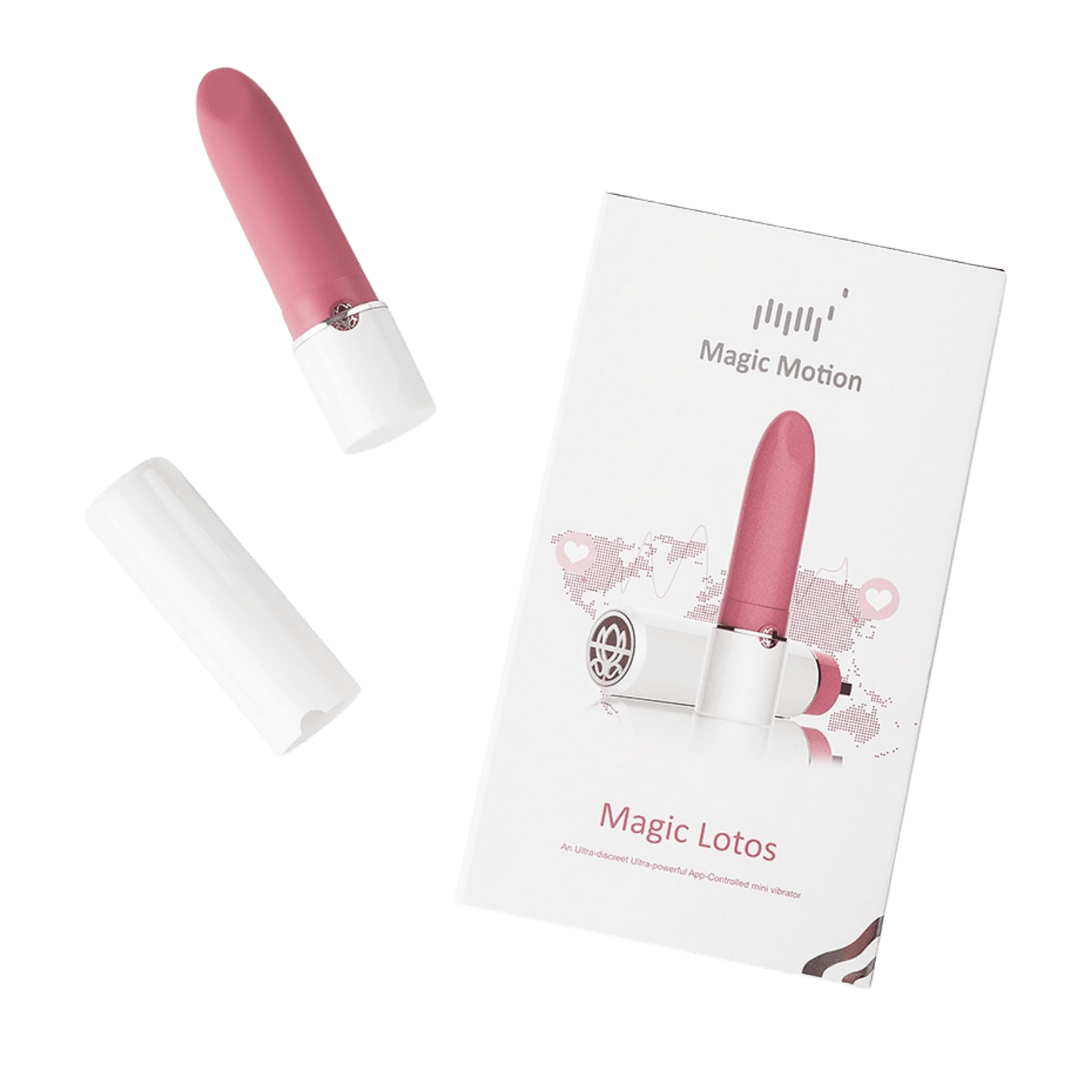 Coffret luxe Mini vibro Magic Lotos - Magic Motion chez Oh My God'Z