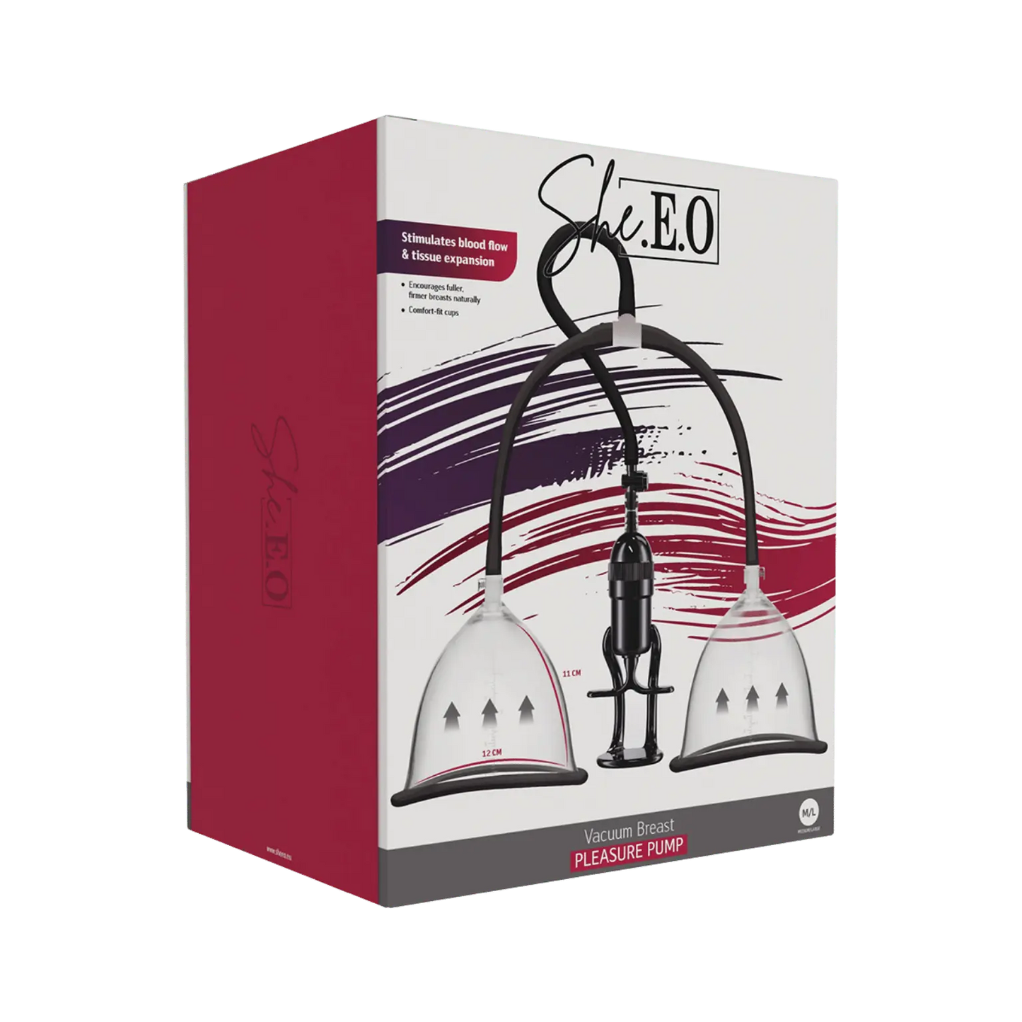 Pompe à seins manuelle She.E.O avec coffret design – Oh My God’Z