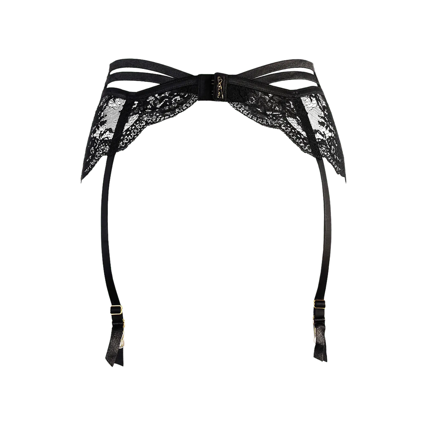 Porte-jarretelles féminin dentelle noire Axami by Oh My God’Z