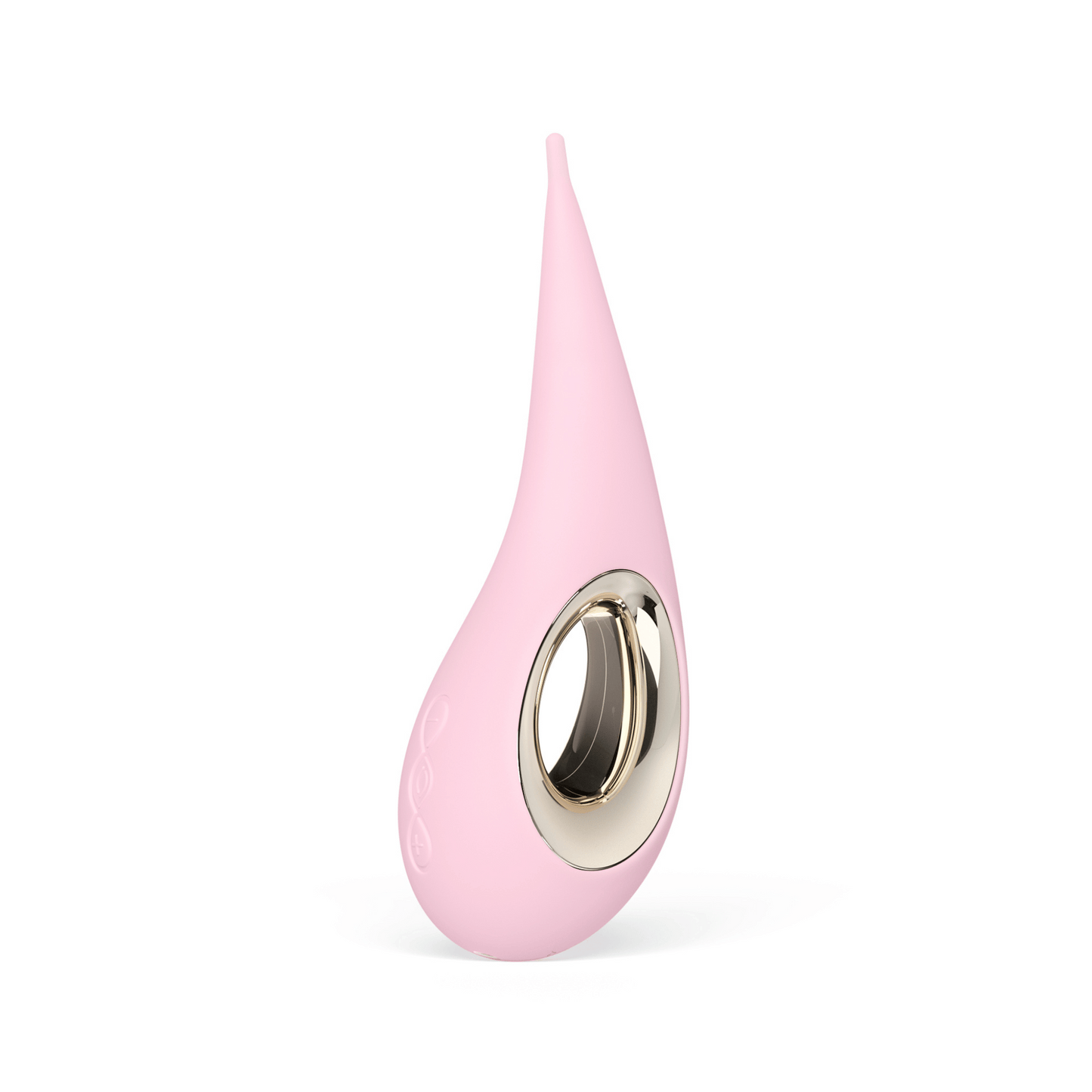 Stimulateur clitoridien Lelo Dot rose pastel, conçu pour une stimulation précise, disponible sur OhMyGodz.fr pour une expérience intime de luxe.