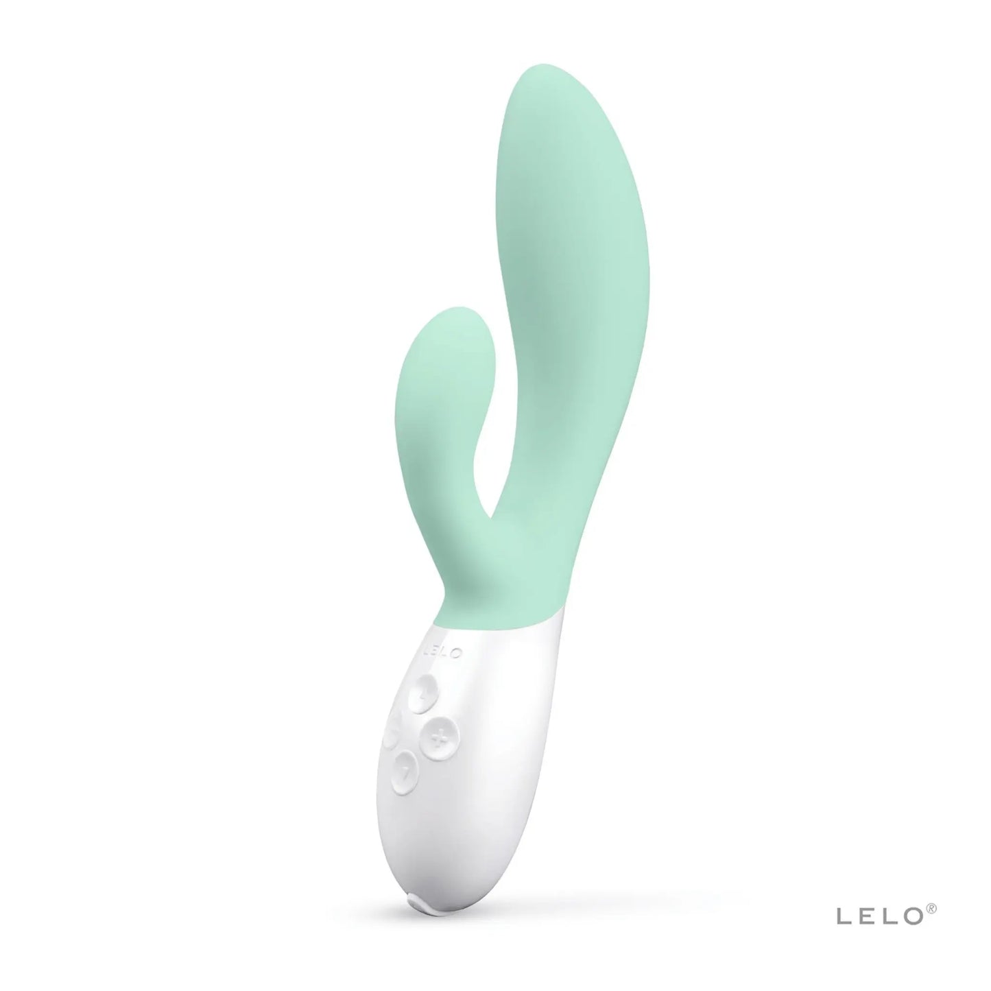 LELO Ina 3 en vert menthe, vibromasseur Rabbit sophistiqué pour elle, offert par Oh My God'Z.