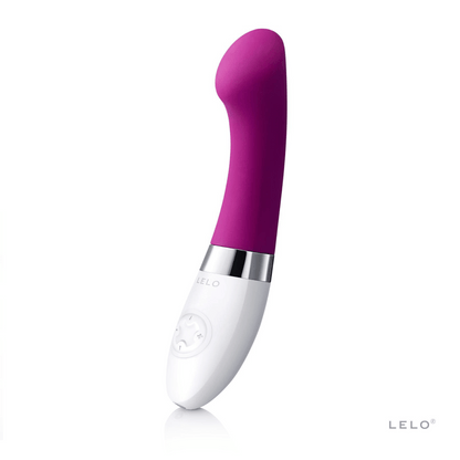 Vibromasseur Gigi 2 de LELO en rose vibrant, conçu pour une stimulation intime précise, proposé par la boutique Oh My God'Z.