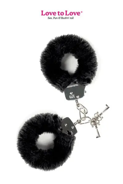 Menottes fourrure Attach me - Oh My God'Z - sextoys - bdsm - jeux érotiques - menottes