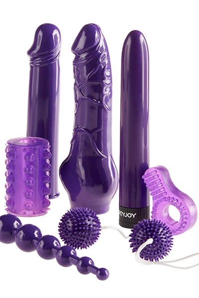 Oh My God'Z - Coffret Mega Purple Sextoy Kit - vibromasseur - godemichet - œuf vibrant