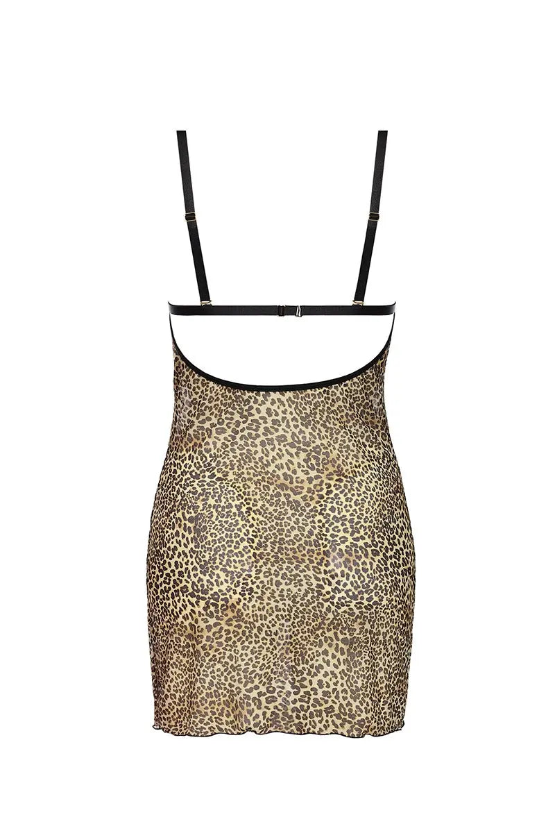 Oh My God'Z - Nuisette en tulle Sherice - léopard