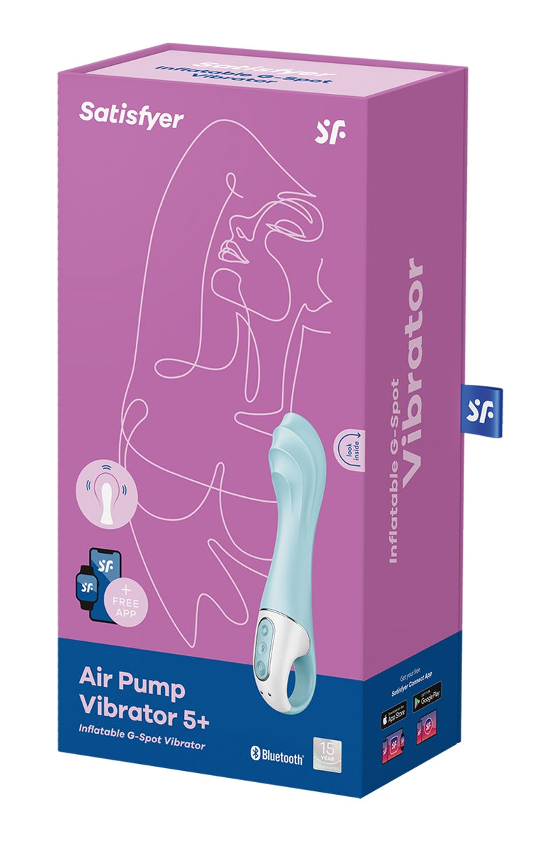 Vibro gonflable Satisfyer Air Pump Vibrator 5 - Oh My God'Z - sextoys - vibromasseur - gonflable