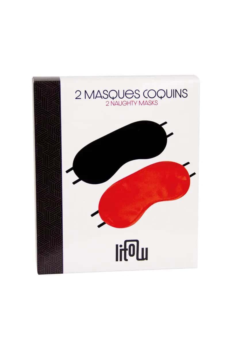 2 masques coquins - Litolu - Oh My God'Z - sextoys - bdsm - jeux érotiques