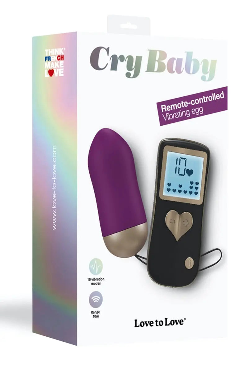 Oeuf vibrant - Cry Baby - Oh My God'Z