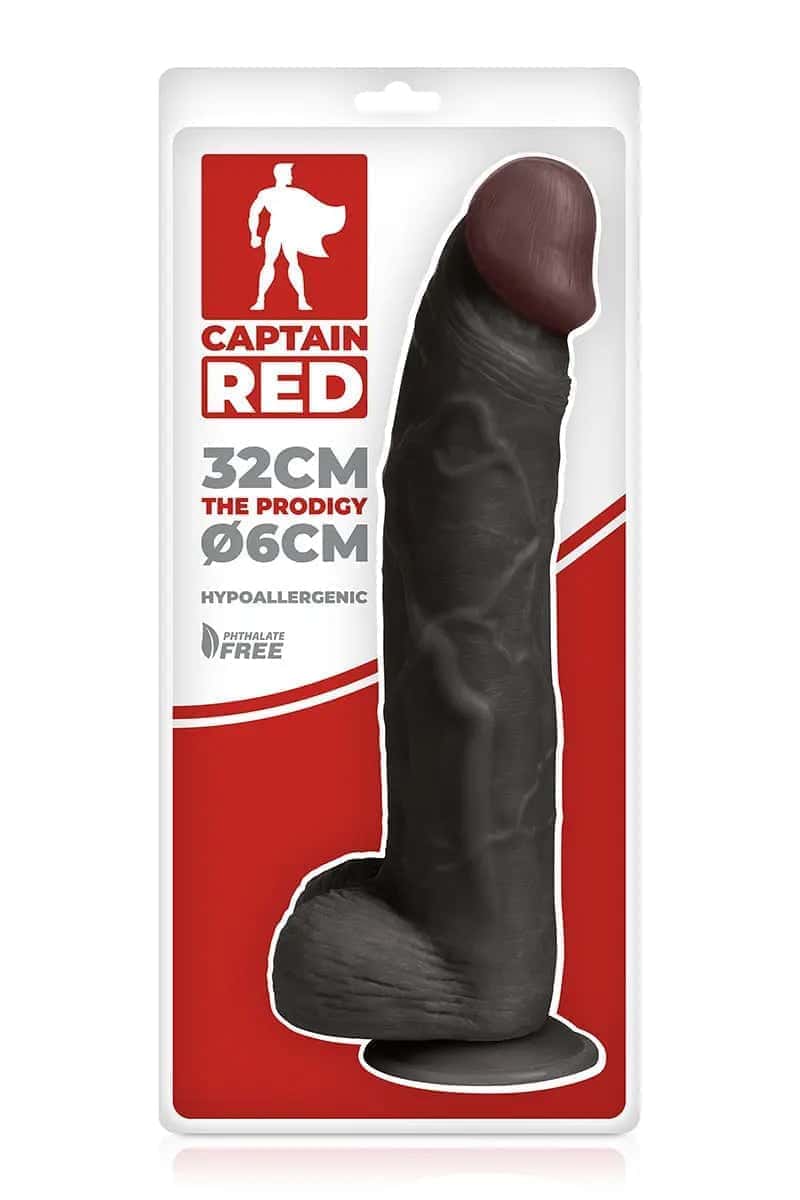 Oh My God'Z - - Gode XXL Prodigy black - godemiché - sextoys