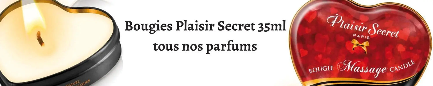 Bougies plaisir secret 35ml  - tous nos parfums - Oh My God'Z