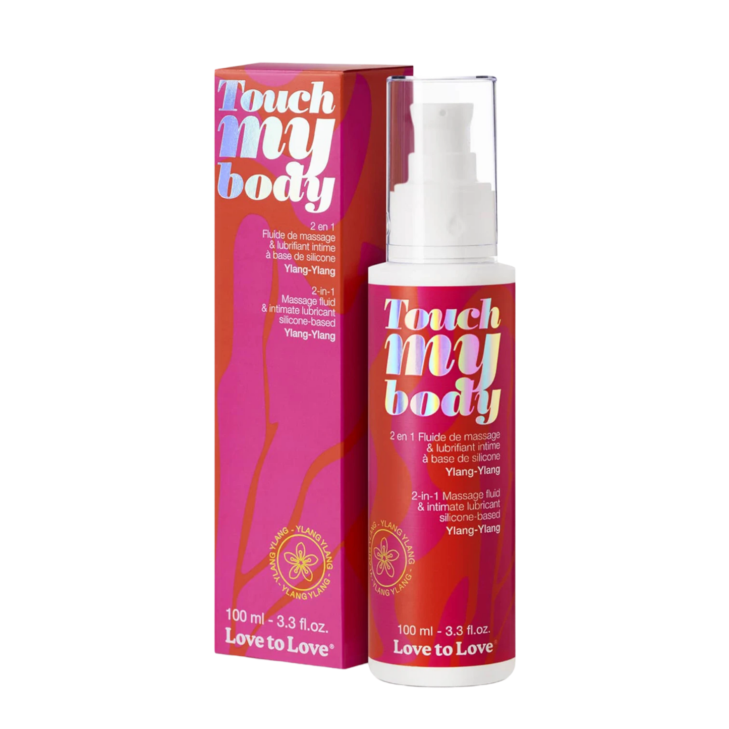 Fluide de massage et lubrifiant Touch My Body - Oh My God'Z