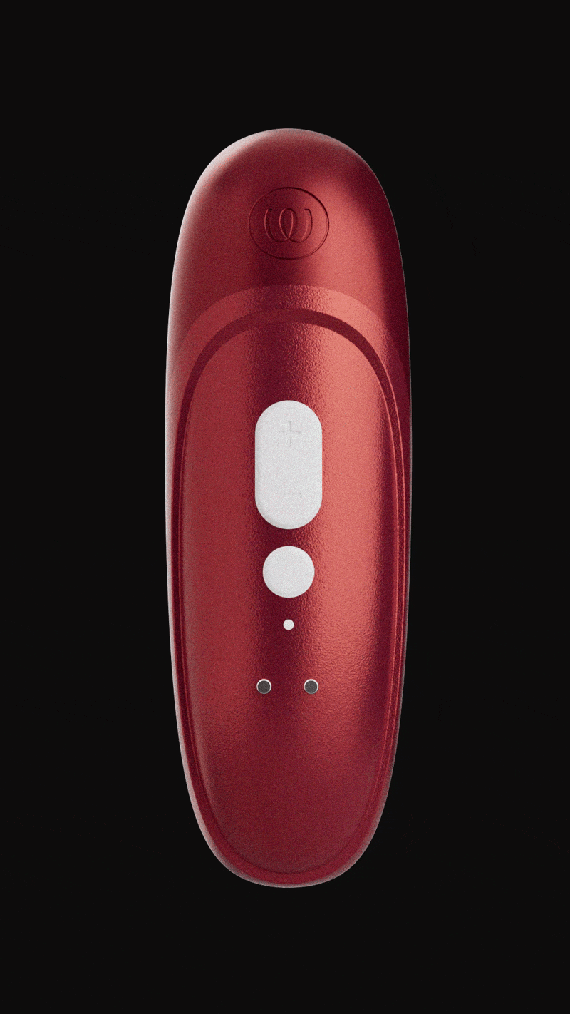 Womanizer Pro rouge gif de présentation