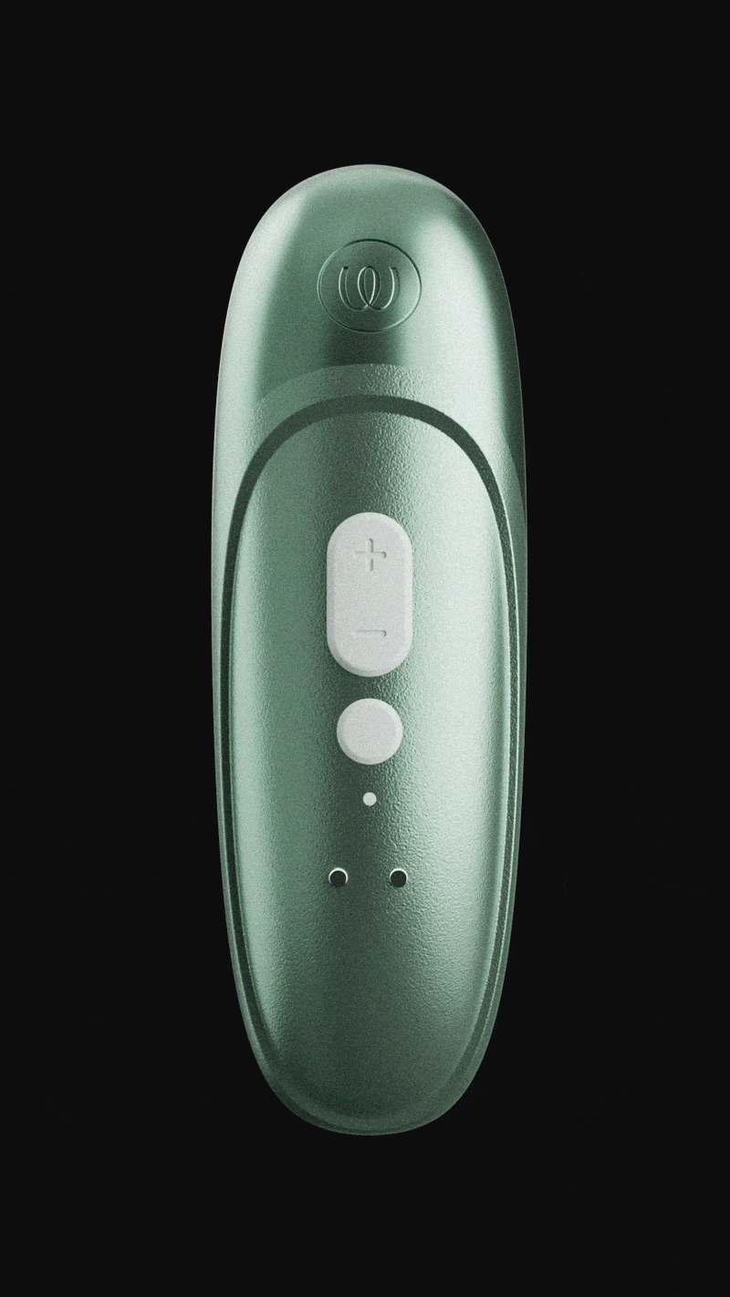 Womanizer Pro tursquoise gif de présentation