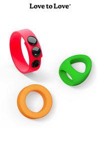 Kit Neon Ring - Love to Love - Oh My God'Z - sextoys - cockrings