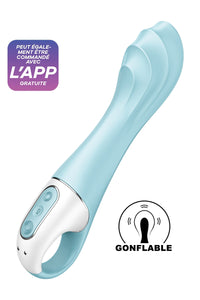 Vibro gonflable Satisfyer Air Pump Vibrator 5 - Oh My God'Z -  sextoys - vibromasseur - gonflable 