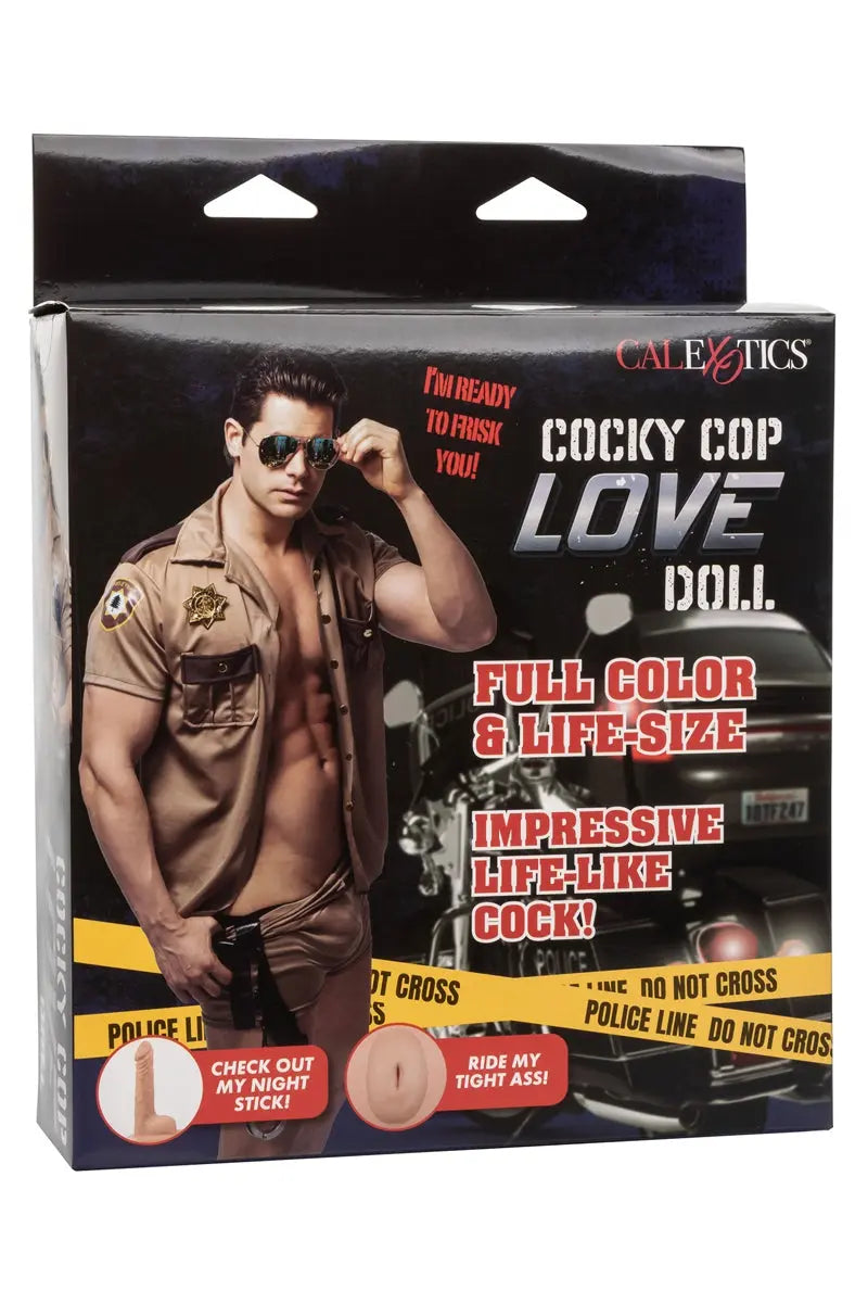 Poupée masculine Cocky Cop Love Doll - poupée gonflable sexuelle - Oh My God'Z - sextoys