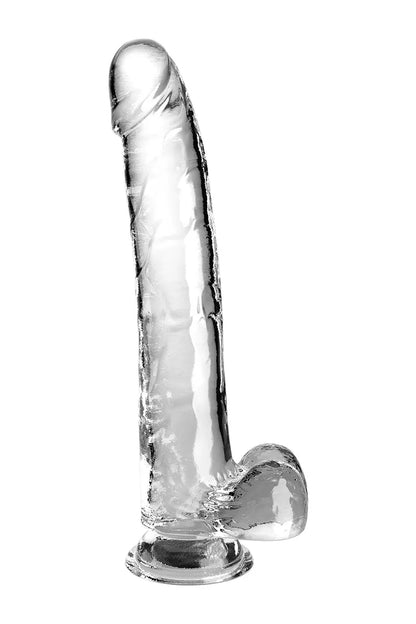 Oh My God'Z - Gode XXL 30,5 x 5,1 cm Clear - King Cock - Ne contient pas de phtalates