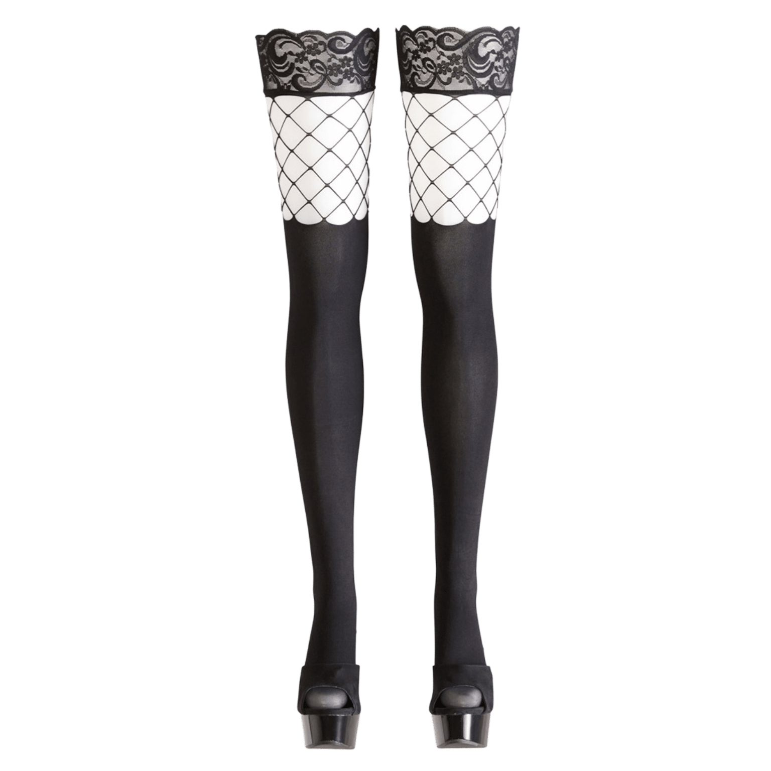 Bas autofixants opaques Cottelli vue avant raffinée – Oh My God’Z