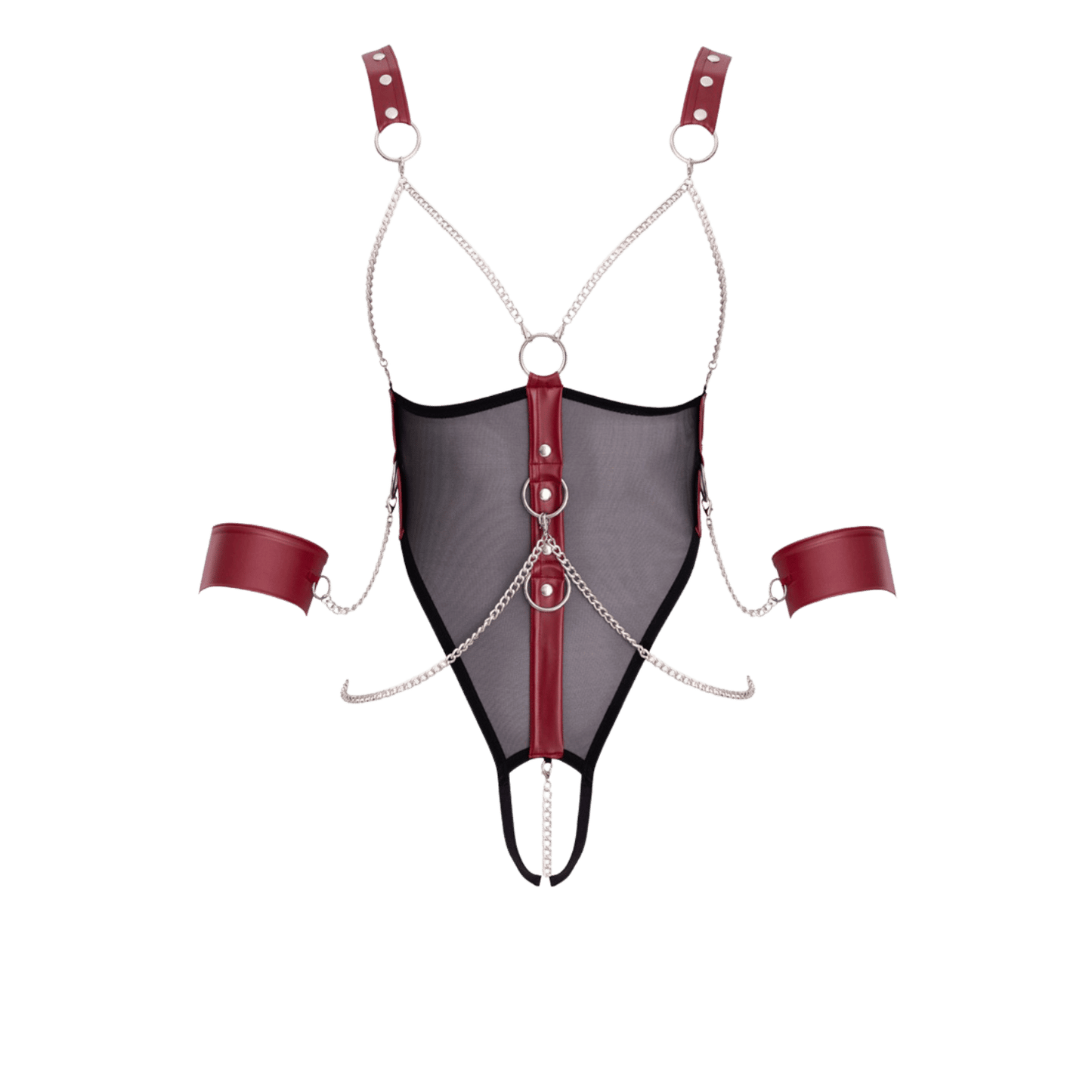 Lingerie bondage seins nus avec menottes Cottelli Bondage – Oh My God'Z