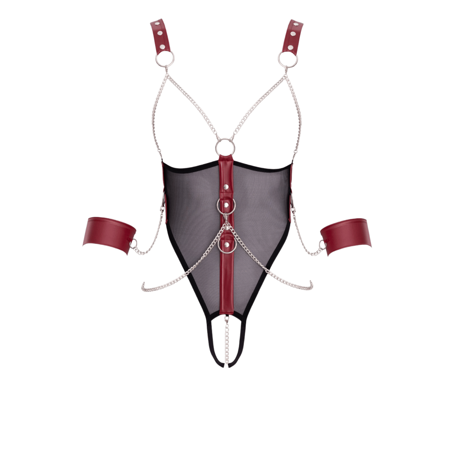 Lingerie bondage seins nus avec menottes Cottelli Bondage – Oh My God'Z