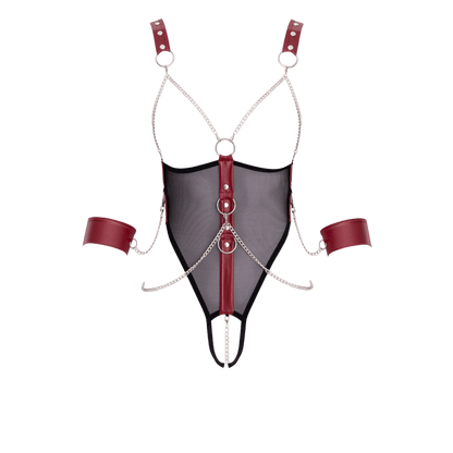 Lingerie bondage seins nus avec menottes Cottelli Bondage – Oh My God'Z