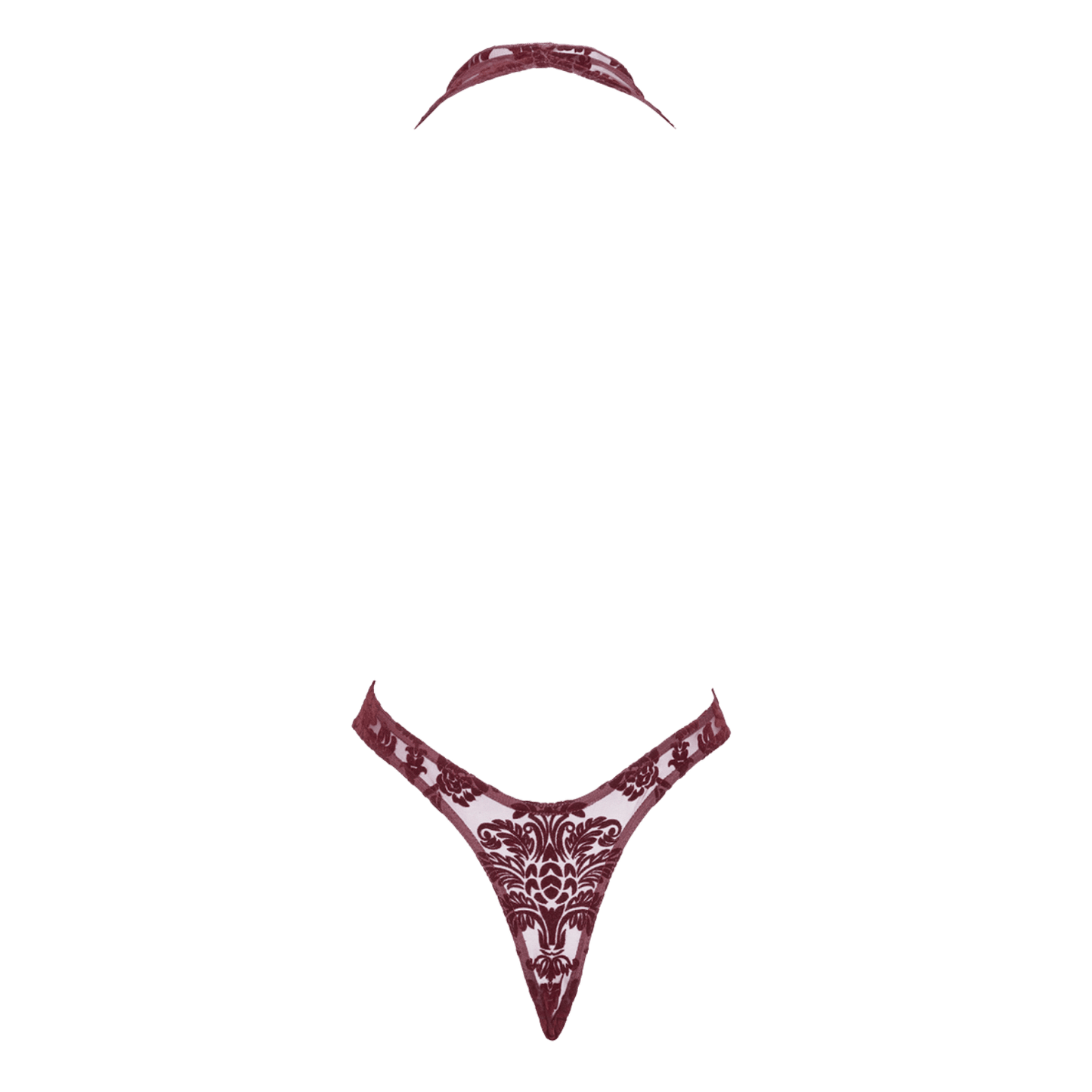 Body profond décolleté Kink Royal F386 Noir Handmade – Oh My God’Z