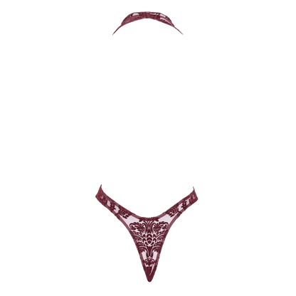 Body profond décolleté Kink Royal F386 Noir Handmade – Oh My God’Z