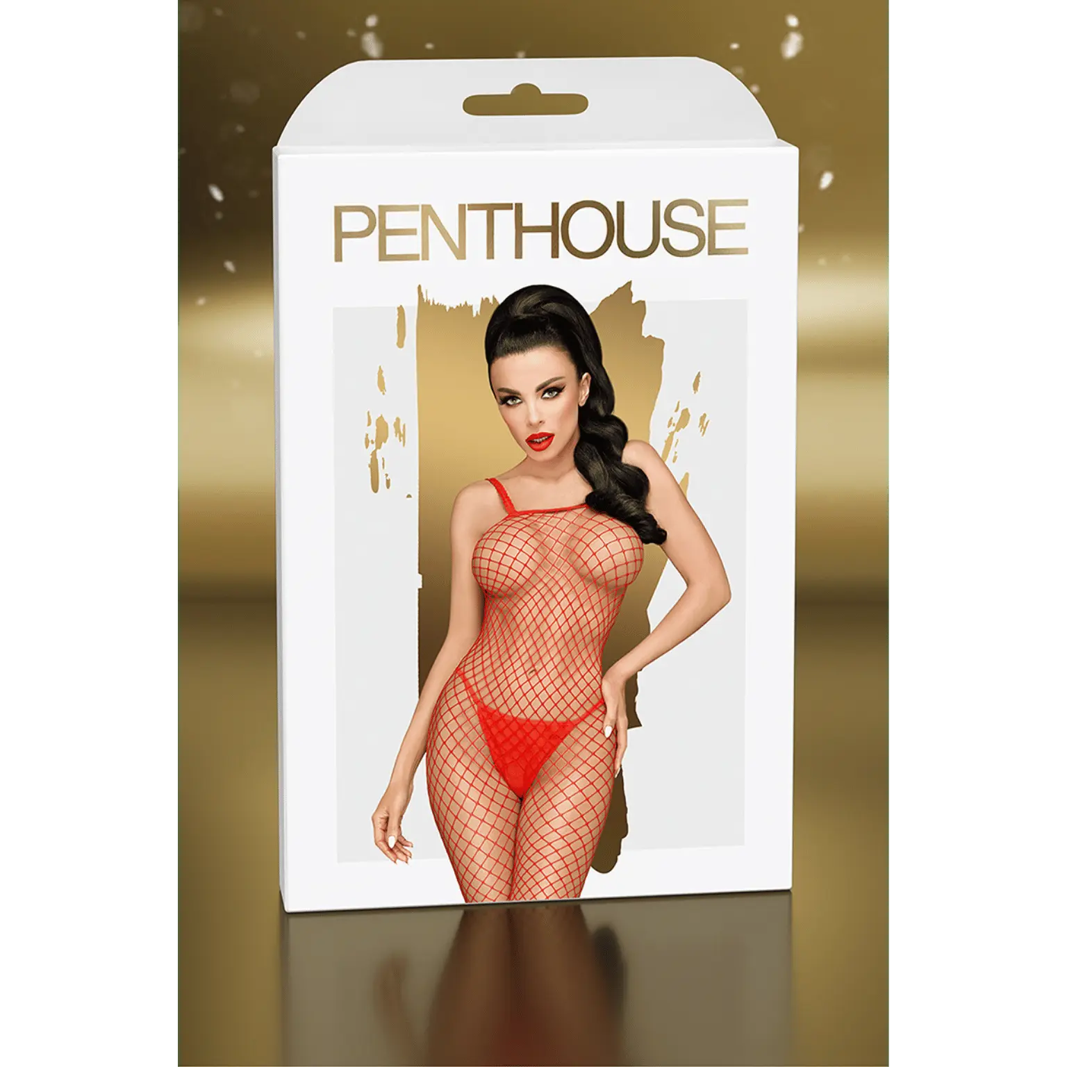 Ensemble lingerie sexy Penthouse rouge, inclus dans le Calendrier de l'Avent Satisfyer Premium 2024, disponible chez Oh My God'Z. Complétez votre expérience sensuelle avec cette tenue séduisante, parfaite pour pimenter vos soirées.