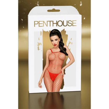 Ensemble lingerie sexy Penthouse rouge, inclus dans le Calendrier de l'Avent Satisfyer Premium 2024, disponible chez Oh My God'Z. Complétez votre expérience sensuelle avec cette tenue séduisante, parfaite pour pimenter vos soirées.