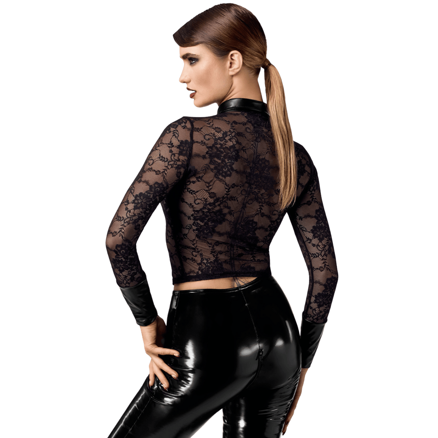 Chemise dentelle Noirelle NOIR HANDMADE Oh My God'Z