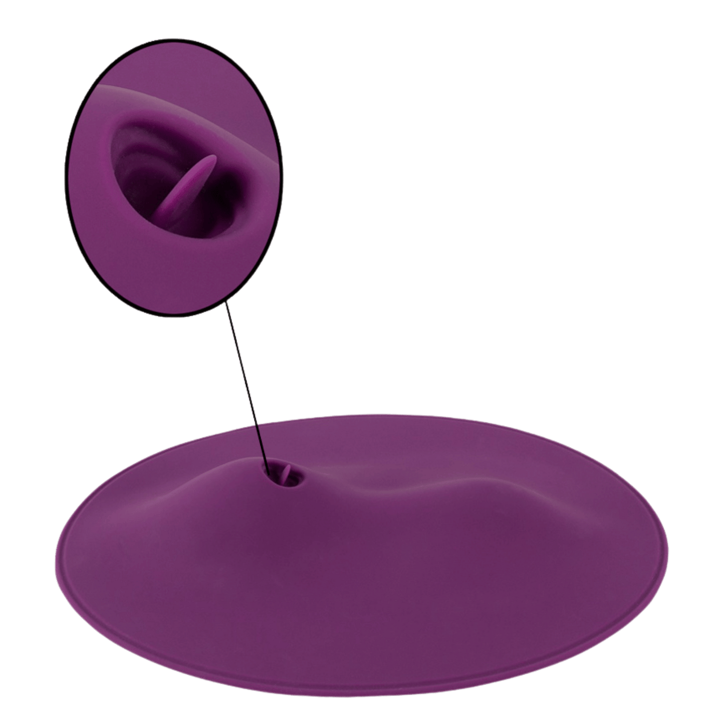 Coussin sexuel Vibepad 2 violet haut de gamme Oh My God'Z