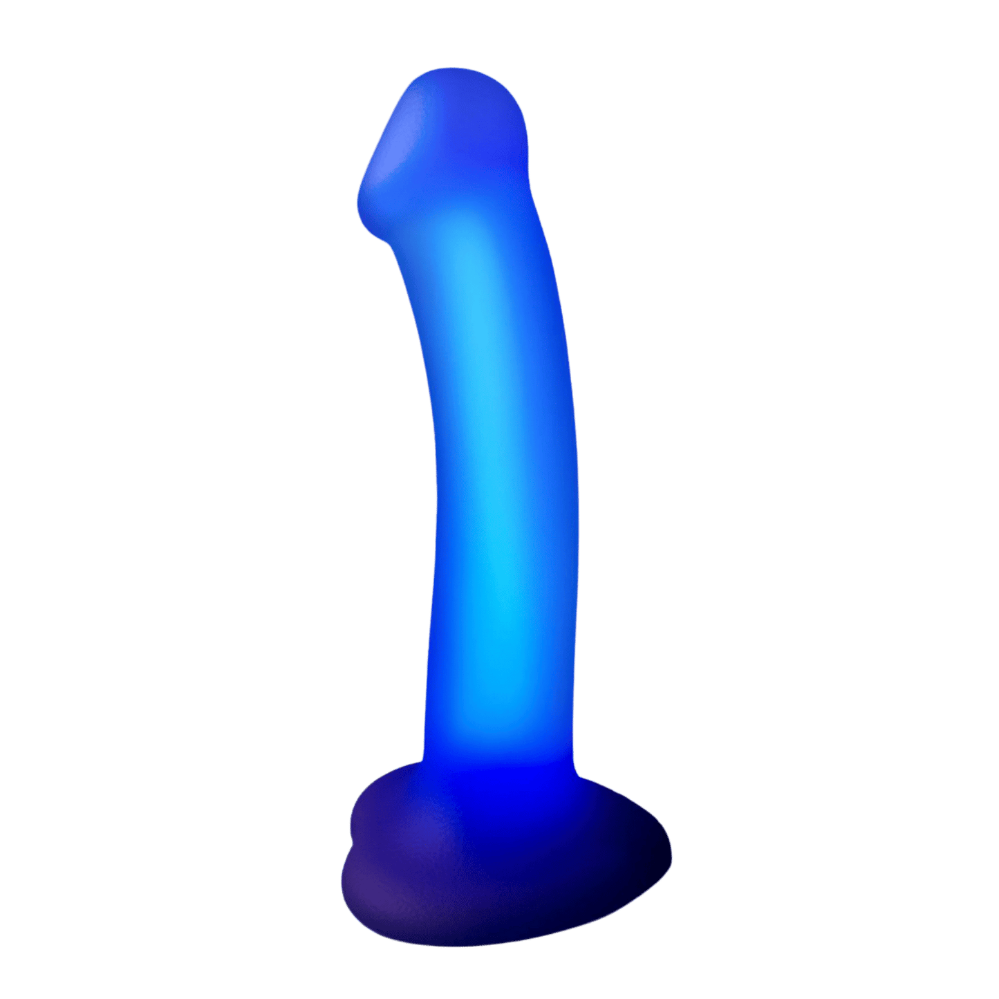 Dildo lumineux violet STRAP ON ME Oh My God'Z