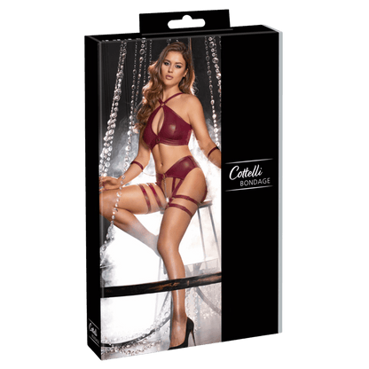 Packaging ensemble BDSM bordeaux Cotelli Bondage luxe – Oh My God’Z