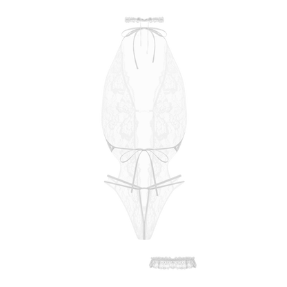 Ensemble body ouvert Renee Christine en dentelle élégante – Oh My God’Z