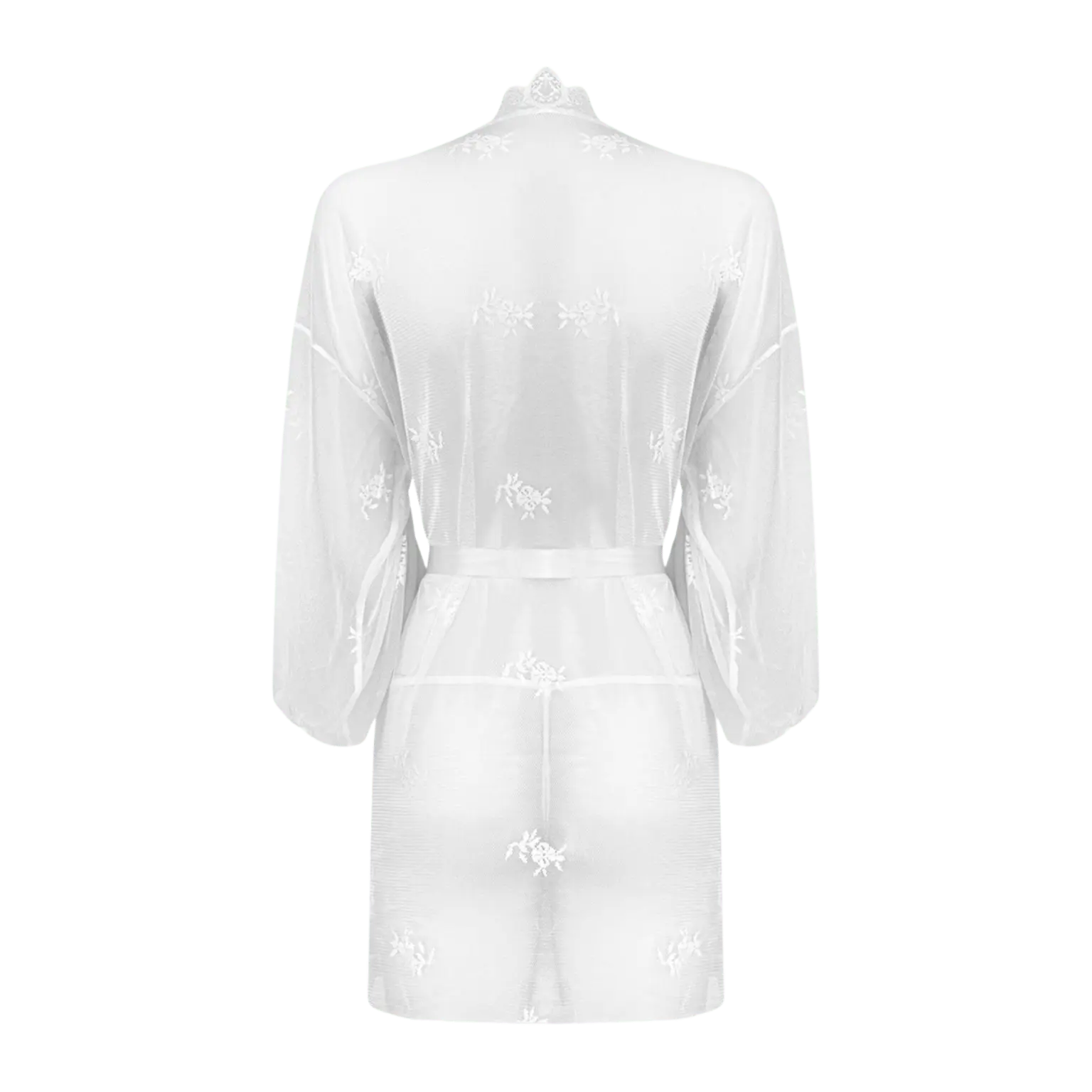 Déshabillé Flower Christine ceinturé, style raffiné – Oh My God’Z