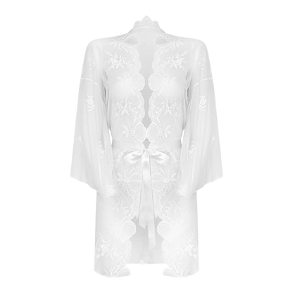 Ensemble déshabillé Flower Christine vue de face élégante – Oh My God’Z