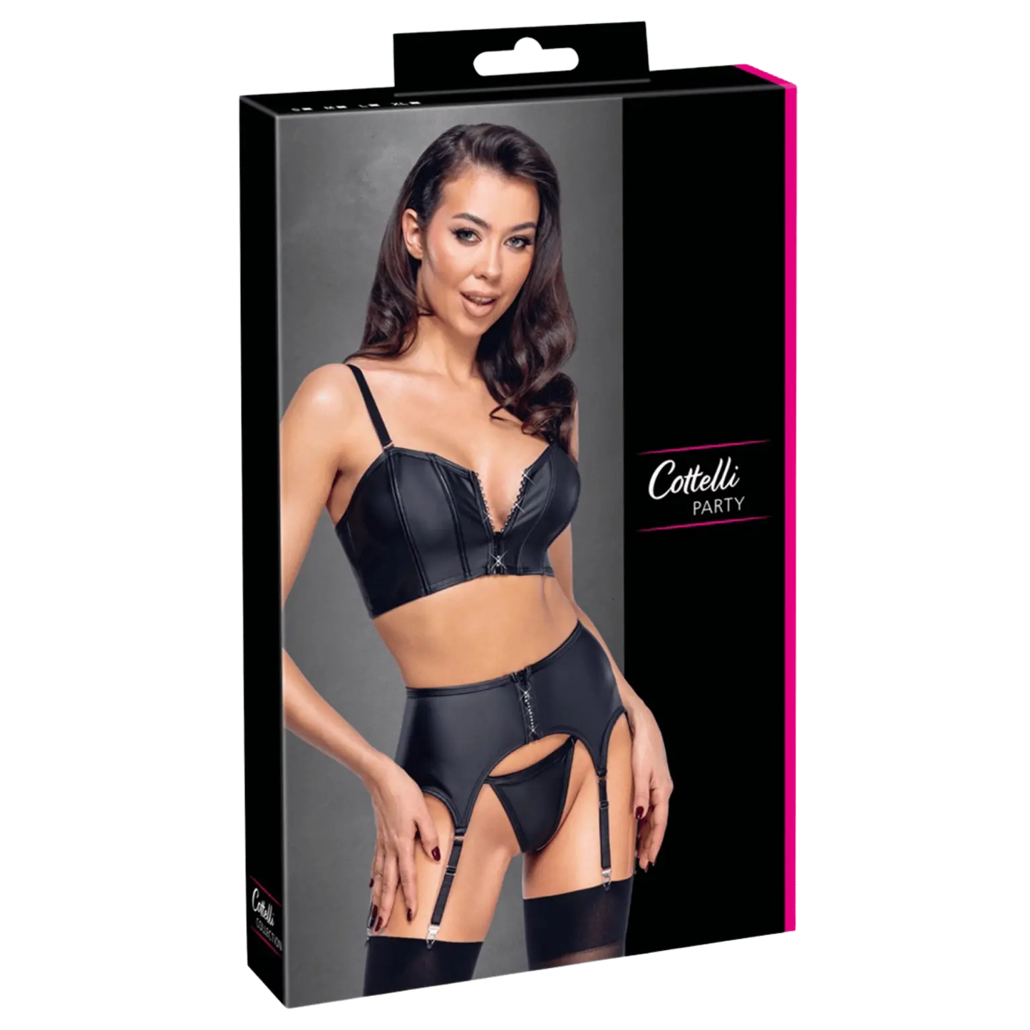 Coffret ensemble lingerie 3 pièces Cottelli PARTY élégant – Oh My God’Z
