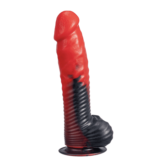Gode Devil SilexD rouge et noir – Accessoire plaisir à technologie thermique Oh My God’Z
