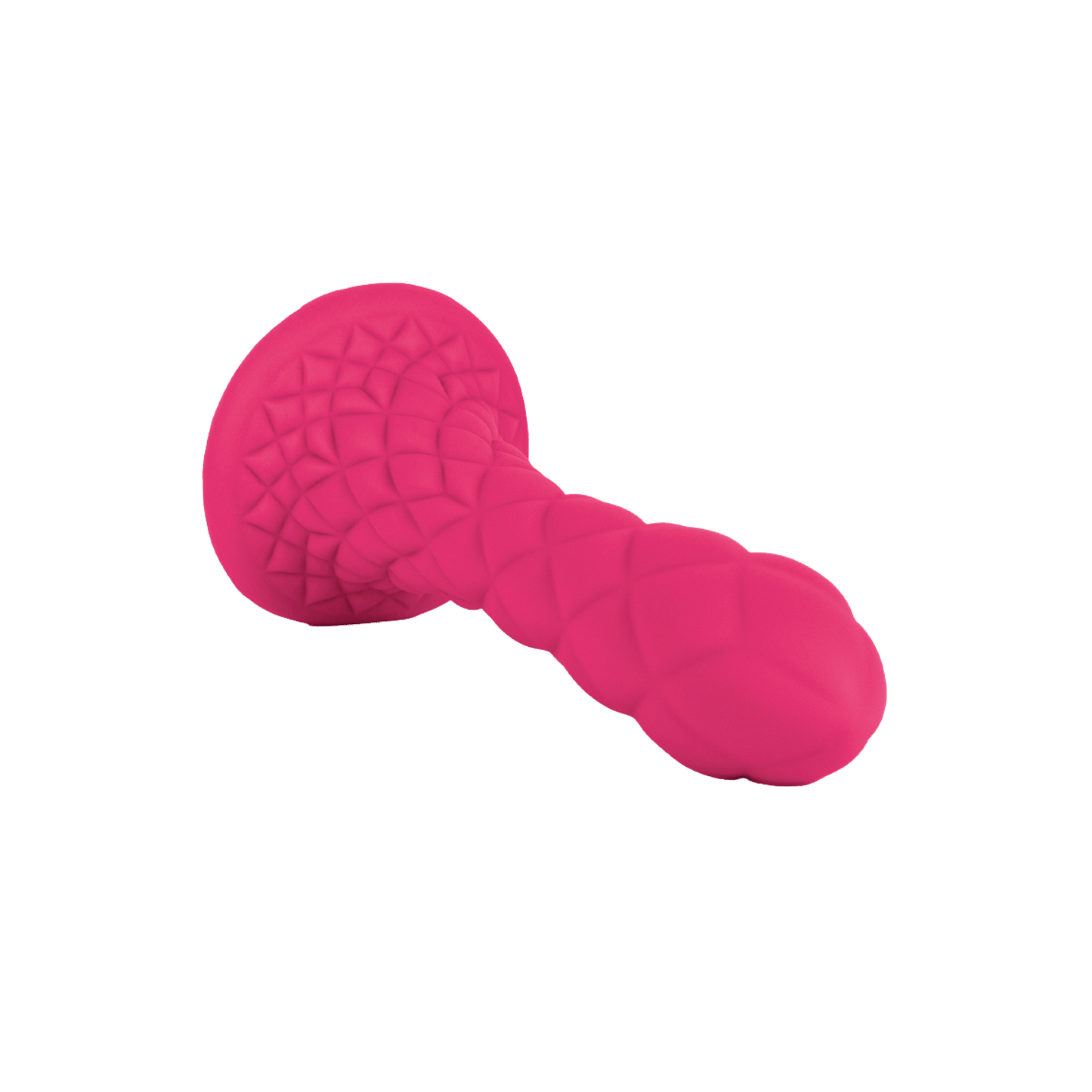 Gode Dreamy SilexD rose en silicone texturé luxe - Oh My God'Z