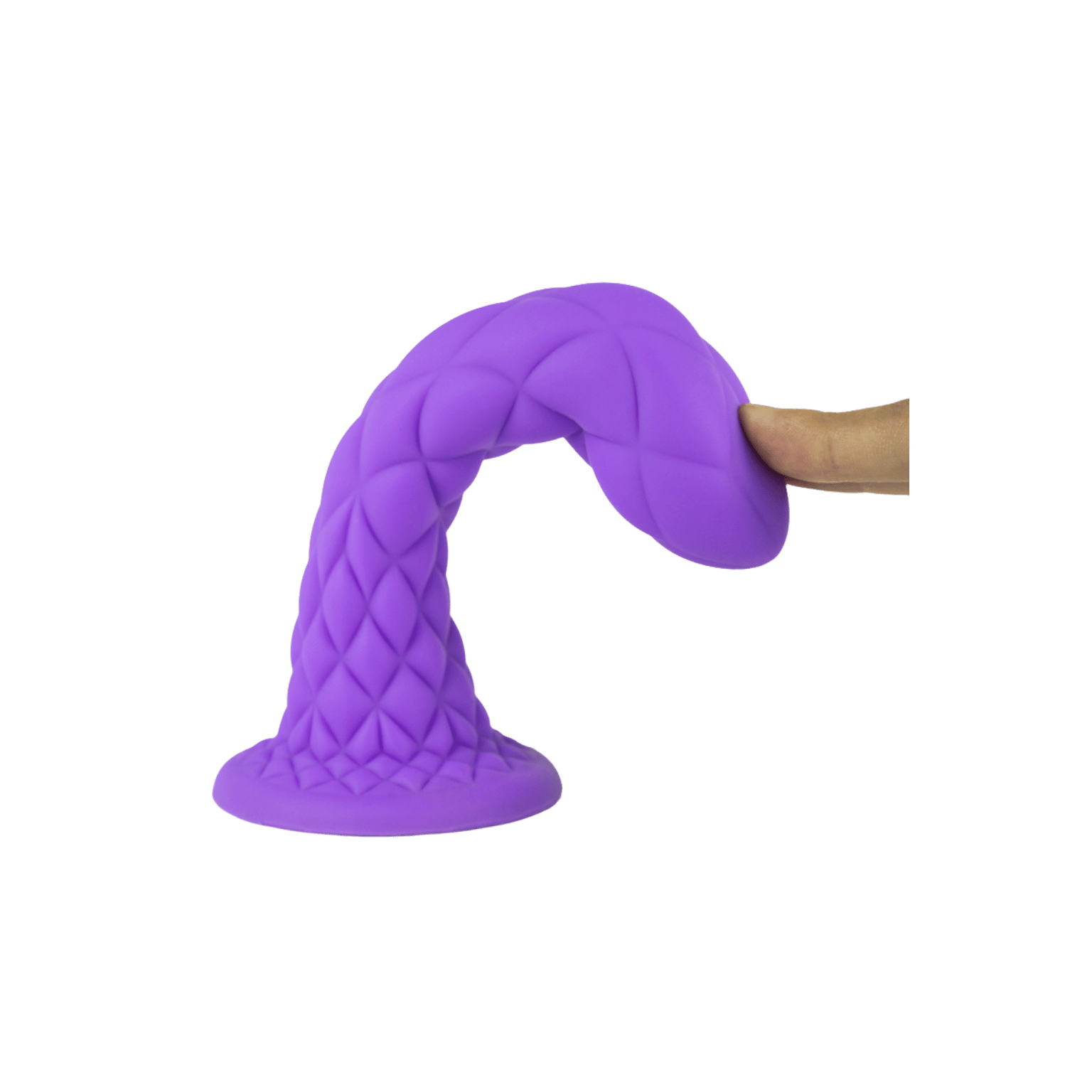 Gode violet Dreamy SilexD souple et flexible - Oh My God'Z