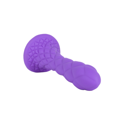 Gode Dreamy violet texturé silicone SilexD - Oh My God'Z