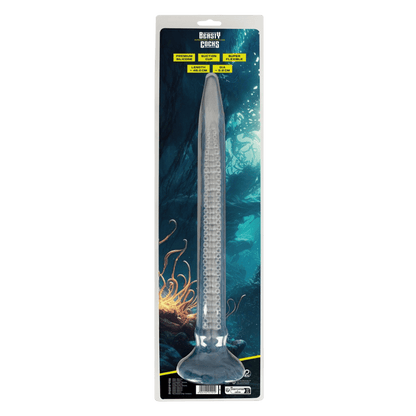 Gode Eel of Ecstasy Beasty Cocks, design marin texturé et silicone premium – Oh My God’Z