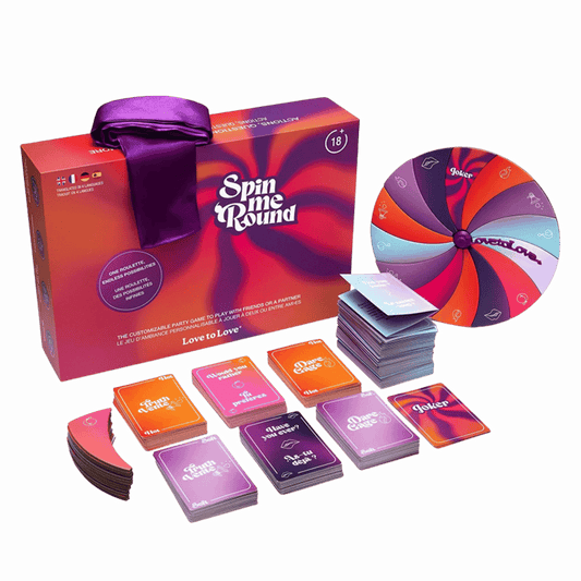 Coffret Spin Me Round Love To Love avec cartes coquines - Oh My God’Z