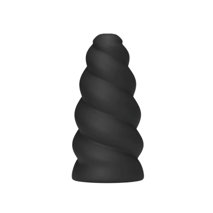 Sextoy masculin Flick All Black design spiralé – Oh My God'Z
