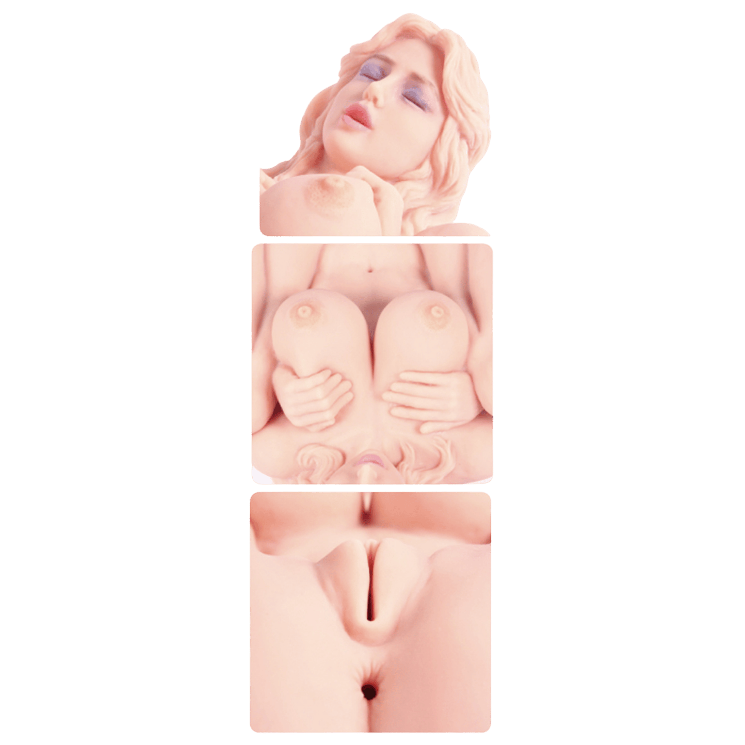 Détails anatomiques du masturbateur Victoria Kokos haut de gamme - Oh My God'Z